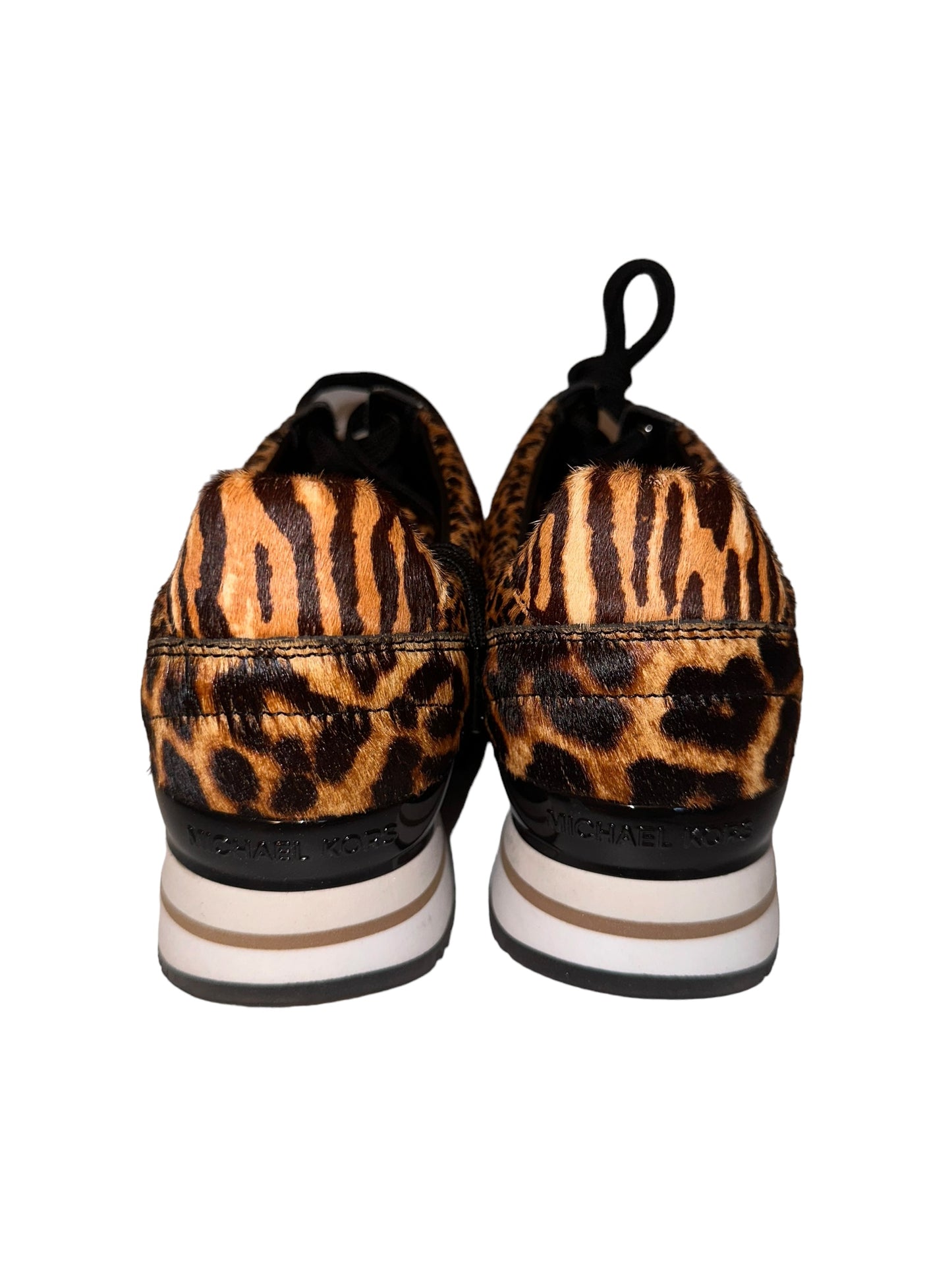 Michael Kors Billie Trainer Printed Haircalf (Item #01902024OPUL)