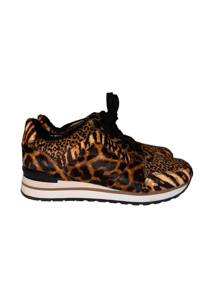 Michael Kors Billie Trainer Printed Haircalf (Item #01902024OPUL)