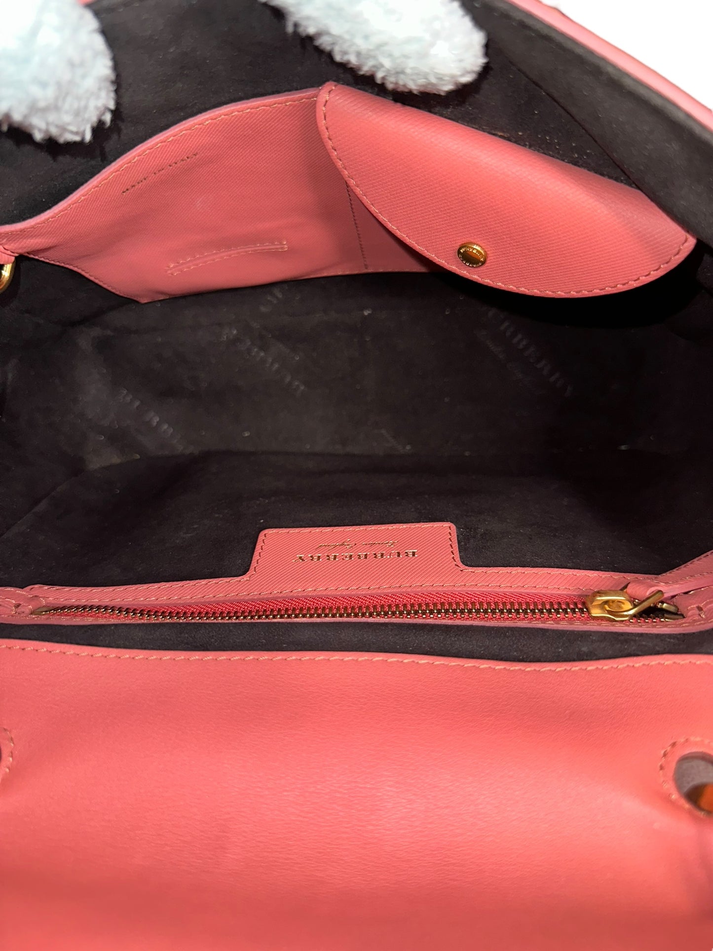 Preloved Burberry Medium DK88 Top Handle Bag in Blossom Pink Item 01202024OPUL