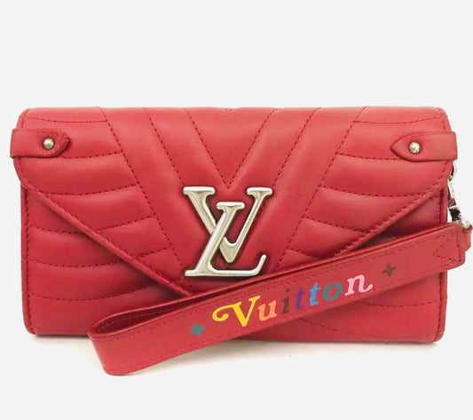 Preloved Louis Vuitton LV New Wave in Quilted Red Calfskin Leather (02632024OPUL)