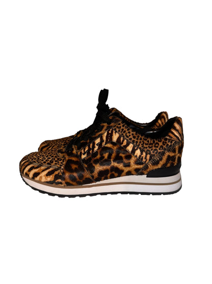 Michael Kors Billie Trainer Printed Haircalf (Item #01902024OPUL)