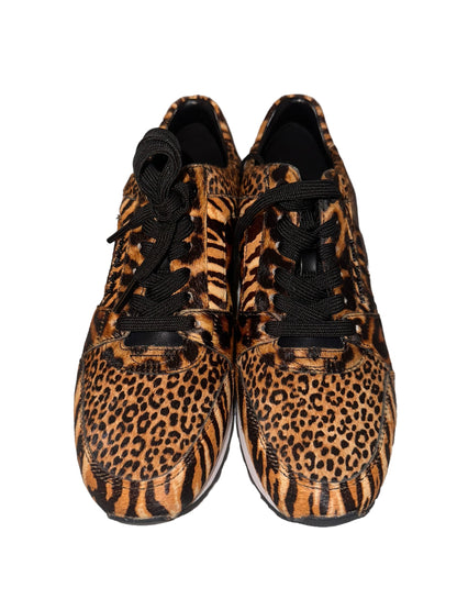 Michael Kors Billie Trainer Printed Haircalf (Item #01902024OPUL)