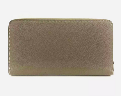 Preloved Celine Leather Zipped Around Long Wallet Item #02282024OPUL